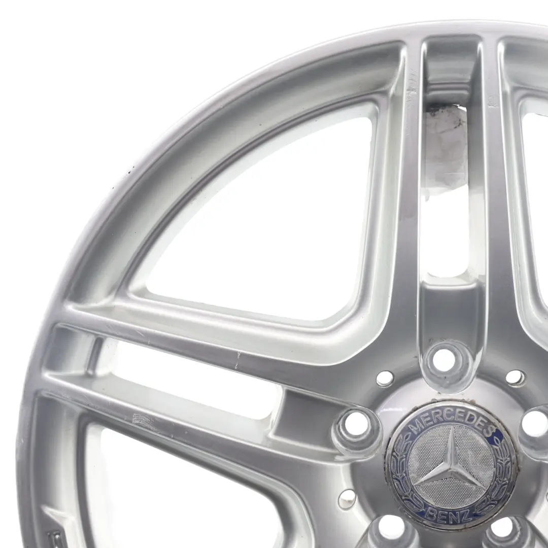 Mercedes W204 AMG Felga Aluminiowa Srebrna Przód 18" ET:50 8J - SKU A2044014102-4 - Numer Części A2044014102