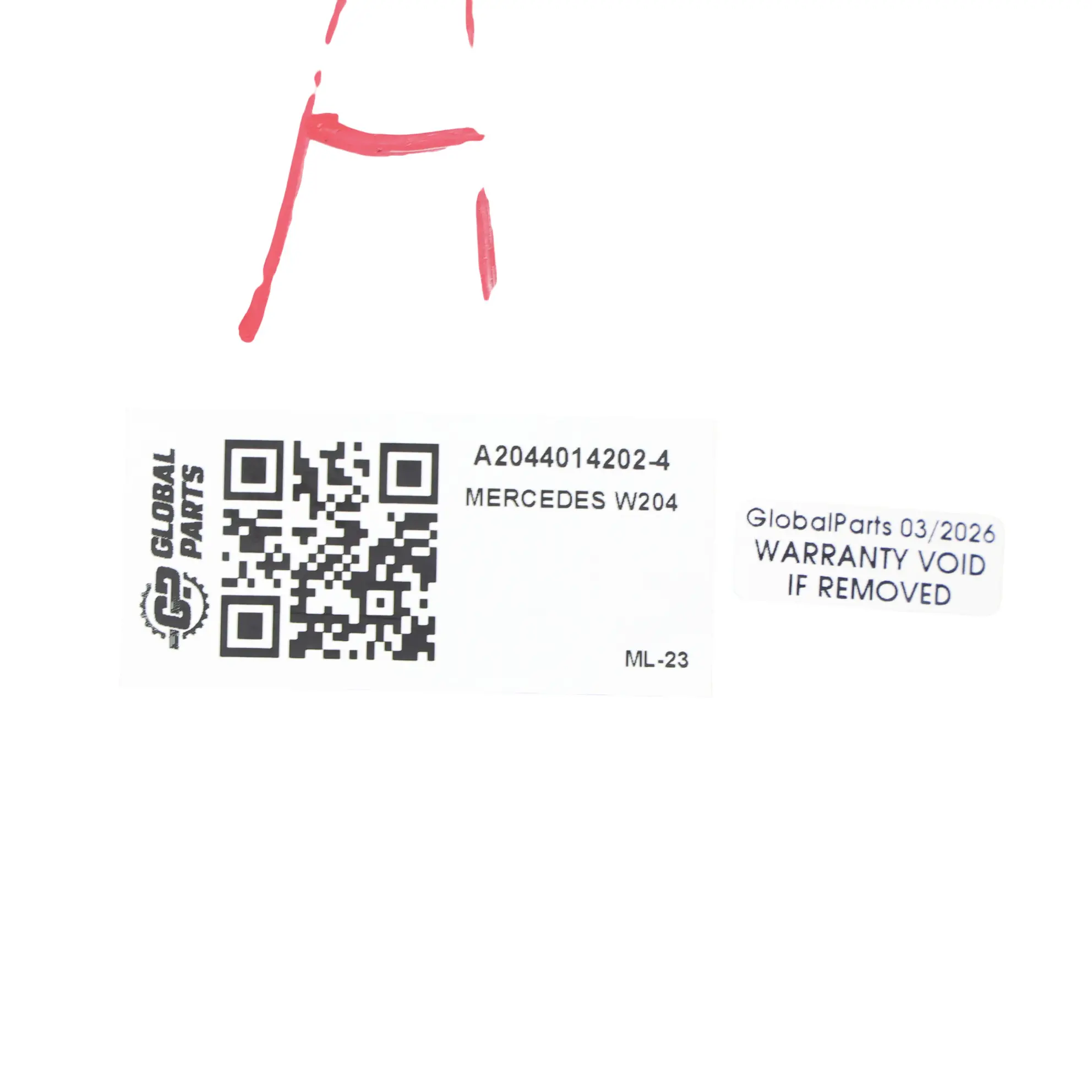 Mercedes W204 AMG Leicht Metall Felge Hinten Silber 18" 8,5J ET:54 A2044014202