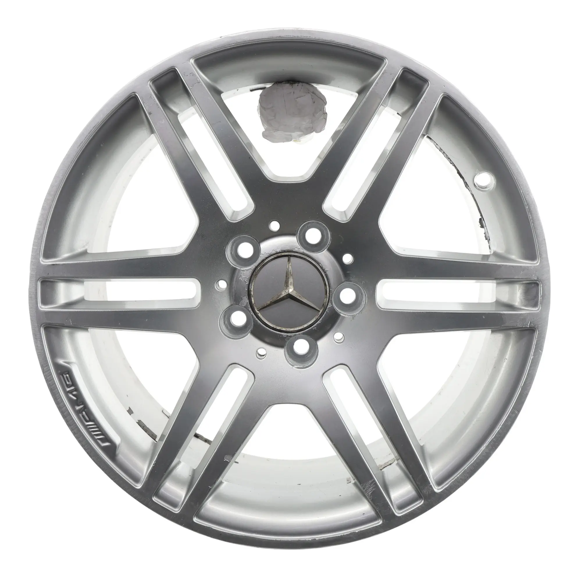 Mercedes W204 Amg Cerchi In Lega A Doppio Raggio 17" Et:58 8,5J A2044014602