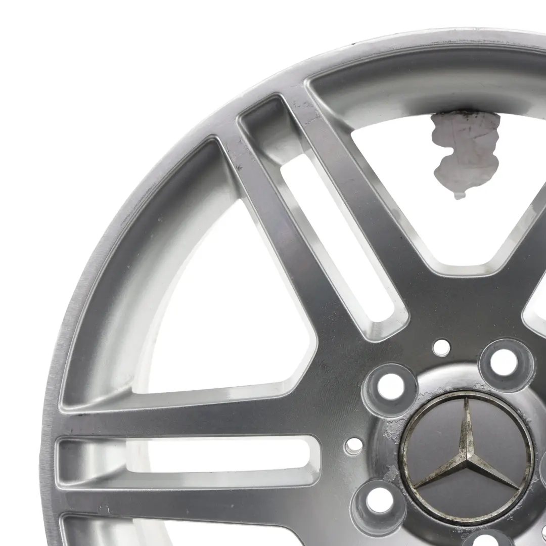 Double-Spoke Alloy Wheel Rim 17" ET:58 8,5J to Mercedes W204 AMG 6 with Part number A2044014602 Mercedes W204 AMG 6 Double-Spoke Alloy Wheel Rim 17" ET:58 8,5J - SKU A2044014602-1 - Part number A2044014602