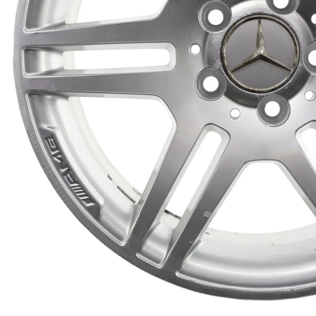 Mercedes C-Klasse W204 AMG Silber Alufelge Alu Felge 17" ET:58 8,5J - SKU A2044014602-1 - Teilenummer A2044014602