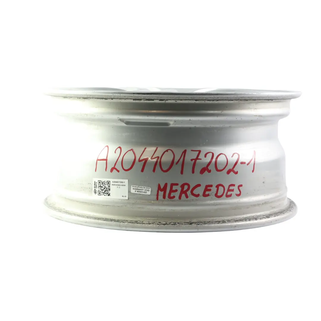 Llanta de aleación Mercedes W204 16" ET:43 7J 5 Radios dobles para con número de pieza A2044017202 Llanta de aleación Mercedes W204 16" ET:43 7J 5 Radios dobles - SKU A2044017202-1 - Número de pieza A2044017202
