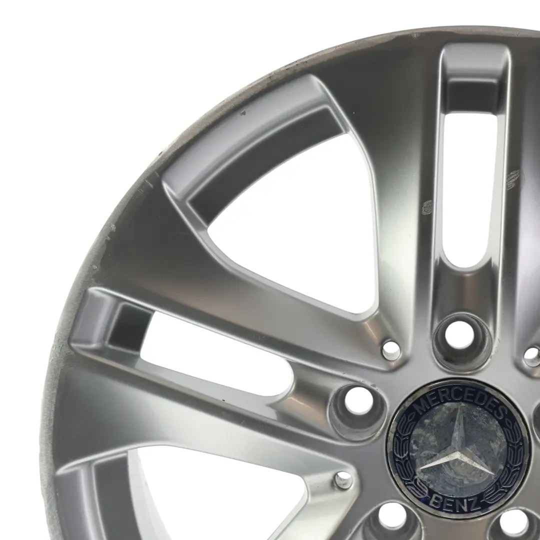 Llanta de aleación Mercedes W204 16" ET:43 7J 5 Radios dobles para con número de pieza A2044017202 Llanta de aleación Mercedes W204 16" ET:43 7J 5 Radios dobles - SKU A2044017202-1 - Número de pieza A2044017202