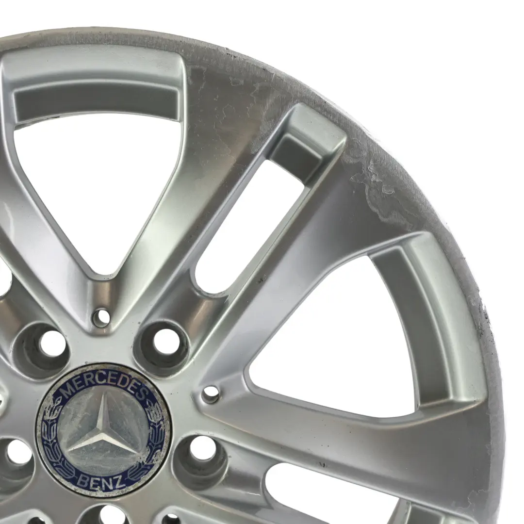 Mercedes W204 Alloy Wheel Rim 16" ET:43 7J 5 Double Spoke - SKU A2044017202-2 - Part number A2044017202