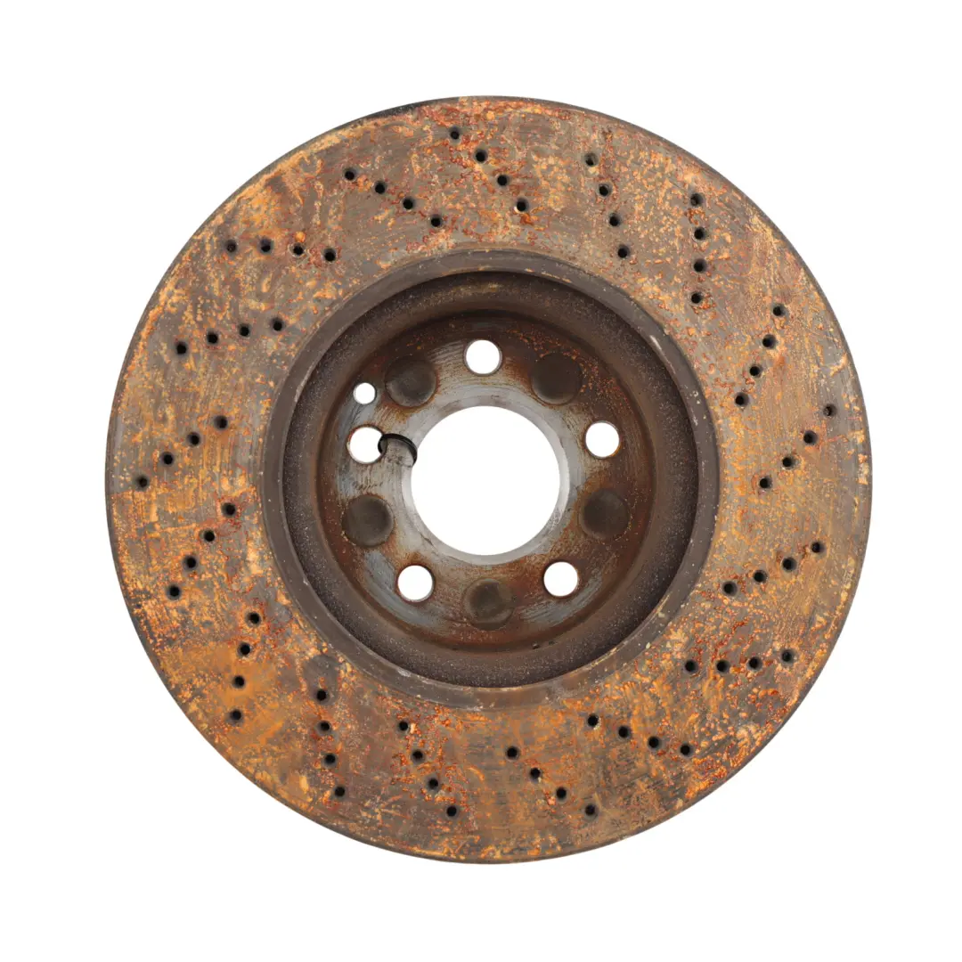 Mercedes W204 C207 W212 Front Brake Discs Drilled Left Right N/O/S - SKU A2044211012 - Part number A2044211012