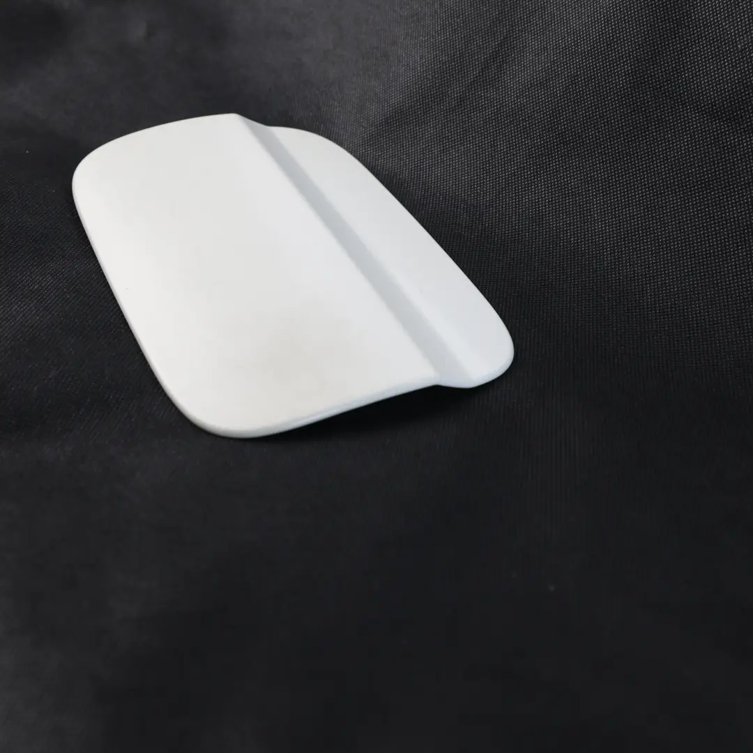 Mercedes W204 Fuel Filler Flap Cover Calcite White - 650 - SKU A2047570006-CW - Part number A2047570006