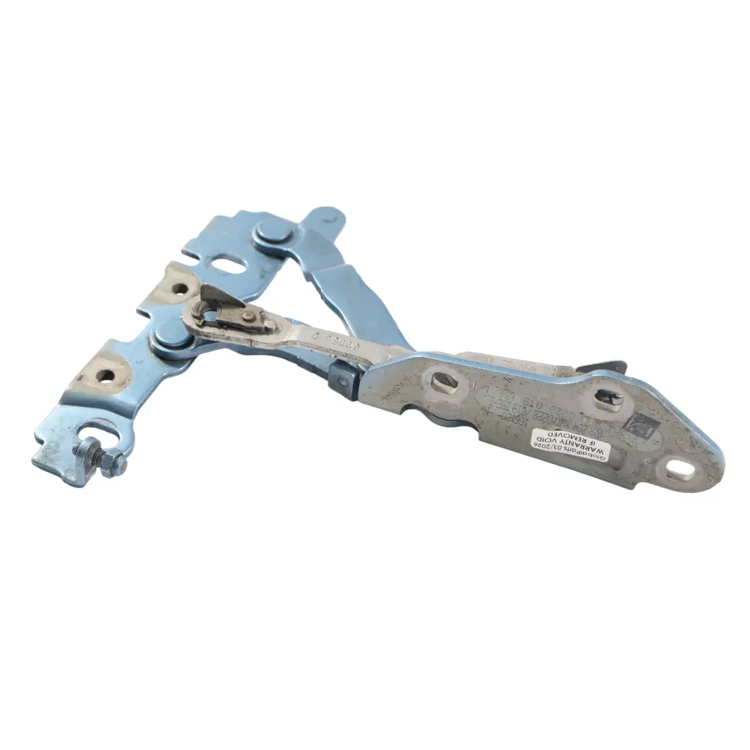 Cerniera Cofano Destra Blu Indigolite 230 per Mercedes W204 con numero di parte A2048800228 Mercedes W204 Cerniera Cofano Destra Blu Indigolite 230 - SKU A2048800228-INB1 - Numero di parte A2048800228