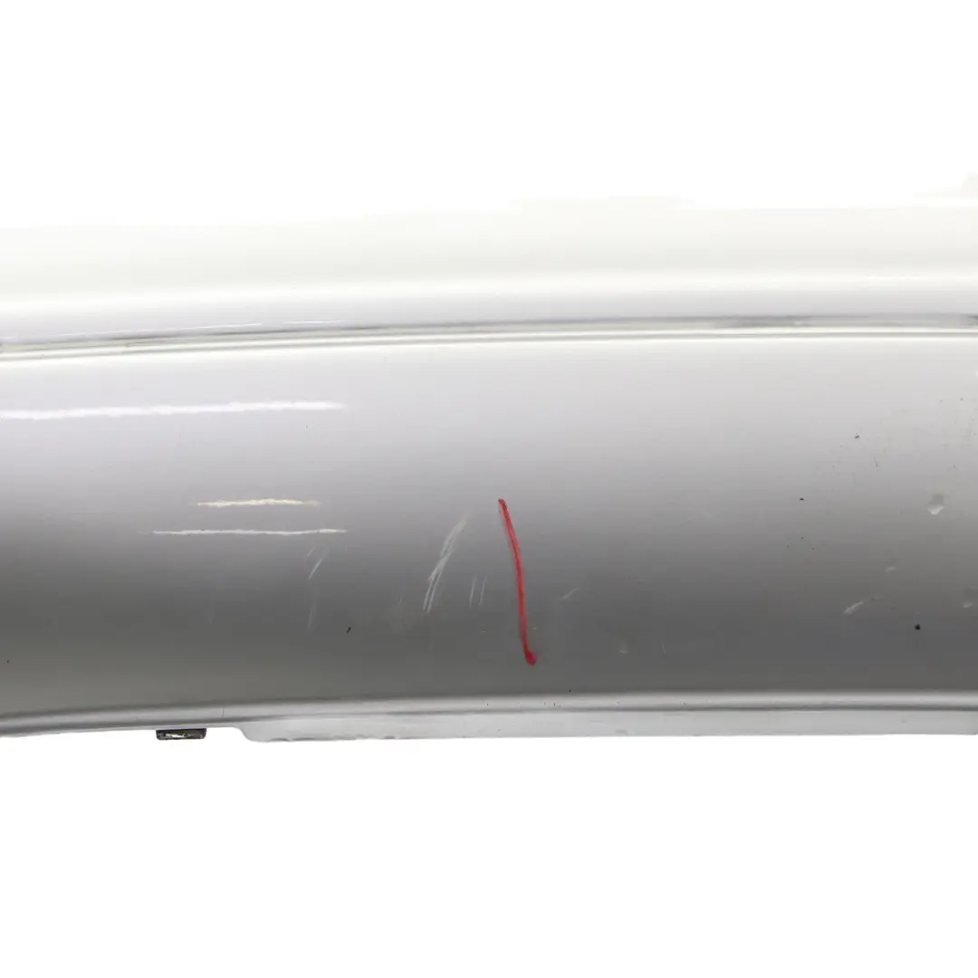 Bumper Trim Panel Iridium Silver Metallic - 775 to Mercedes W204 Rear with Part number A2048805940 Mercedes W204 Rear Bumper Trim Panel Iridium Silver Metallic - 775 - SKU A2048805940-IRS - Part number A2048805940