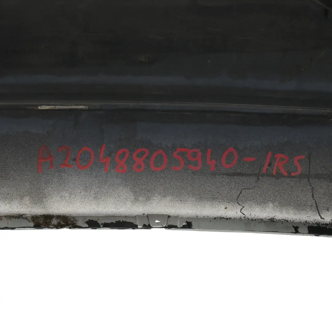 Mercedes W204 Zderzak Tylny Iridium Silver Srebrny Metalik - 775 - SKU A2048805940-IRS - Numer Części A2048805940