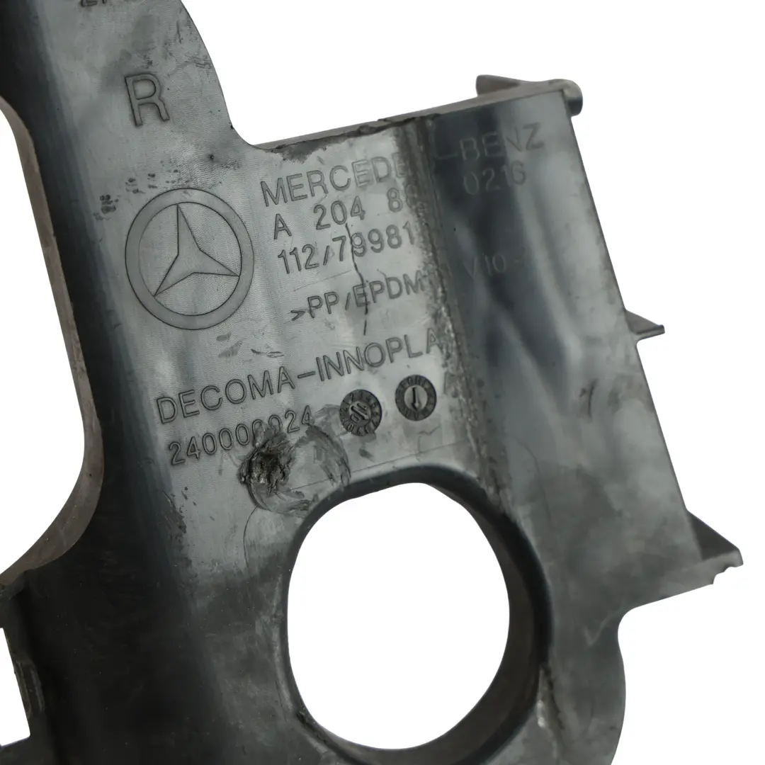 Mercedes W204 Staffa Supporto Paraurti Anteriore Destro - SKU A2048850216 - Numero di parte A2048850216