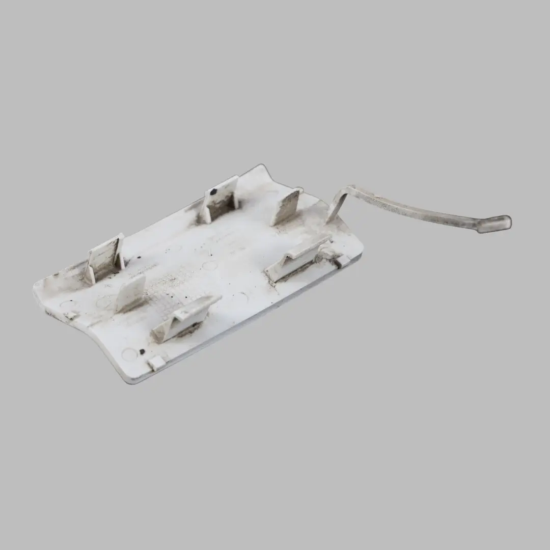 Mercedes W204 Rear Bumper Tow Hook Cover Trim Calcite White - 650 - SKU A2048850226-CW - Part number A2048850226