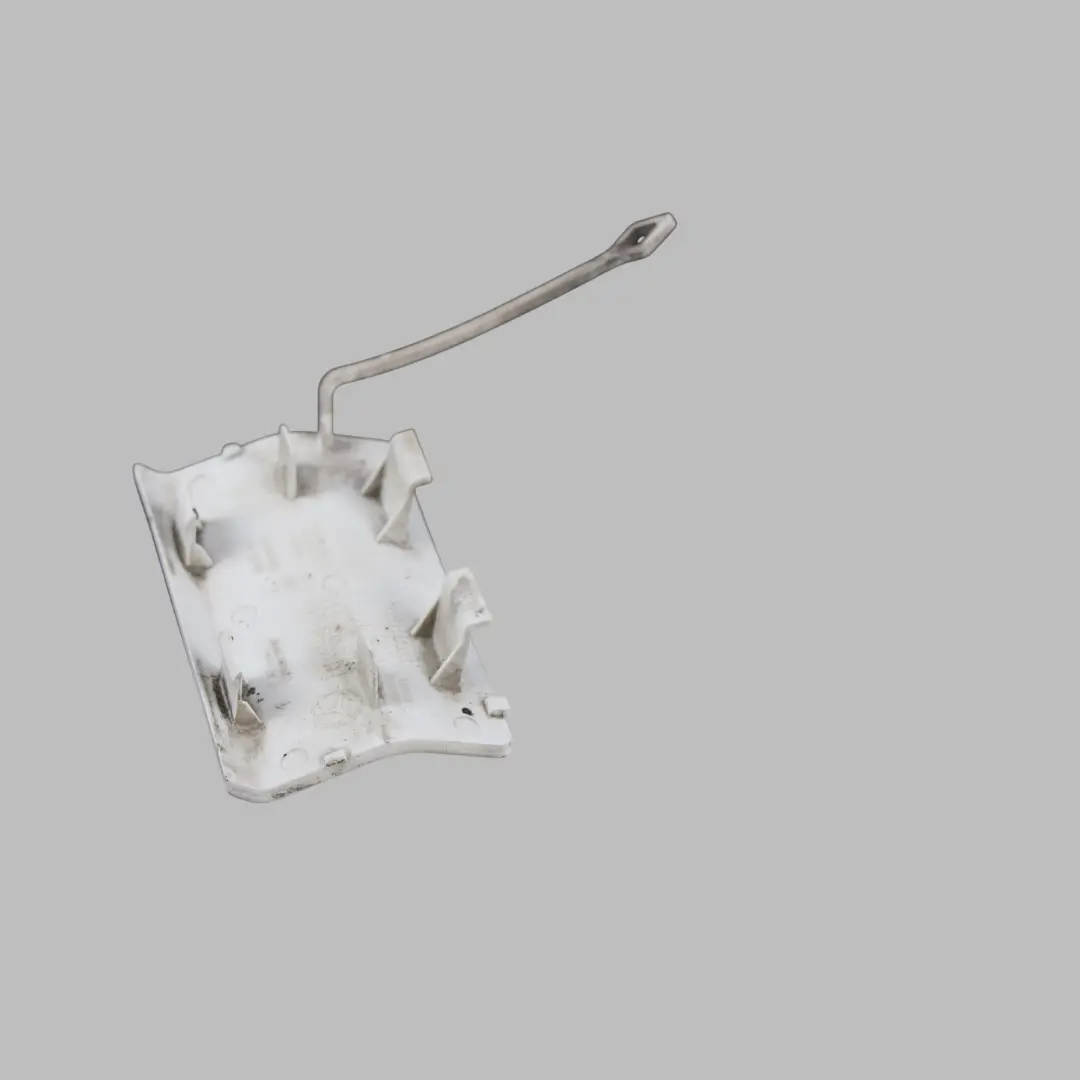 Mercedes W204 Rear Bumper Tow Hook Cover Trim Calcite White - 650 - SKU A2048850226-CW - Part number A2048850226