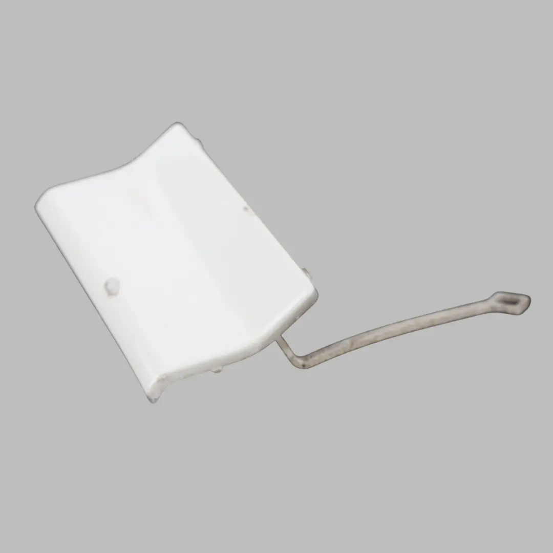 Bumper Tow Hook Cover Trim Calcite White - 650 to Mercedes W204 Rear with Part number A2048850226 Mercedes W204 Rear Bumper Tow Hook Cover Trim Calcite White - 650 - SKU A2048850226-CW - Part number A2048850226