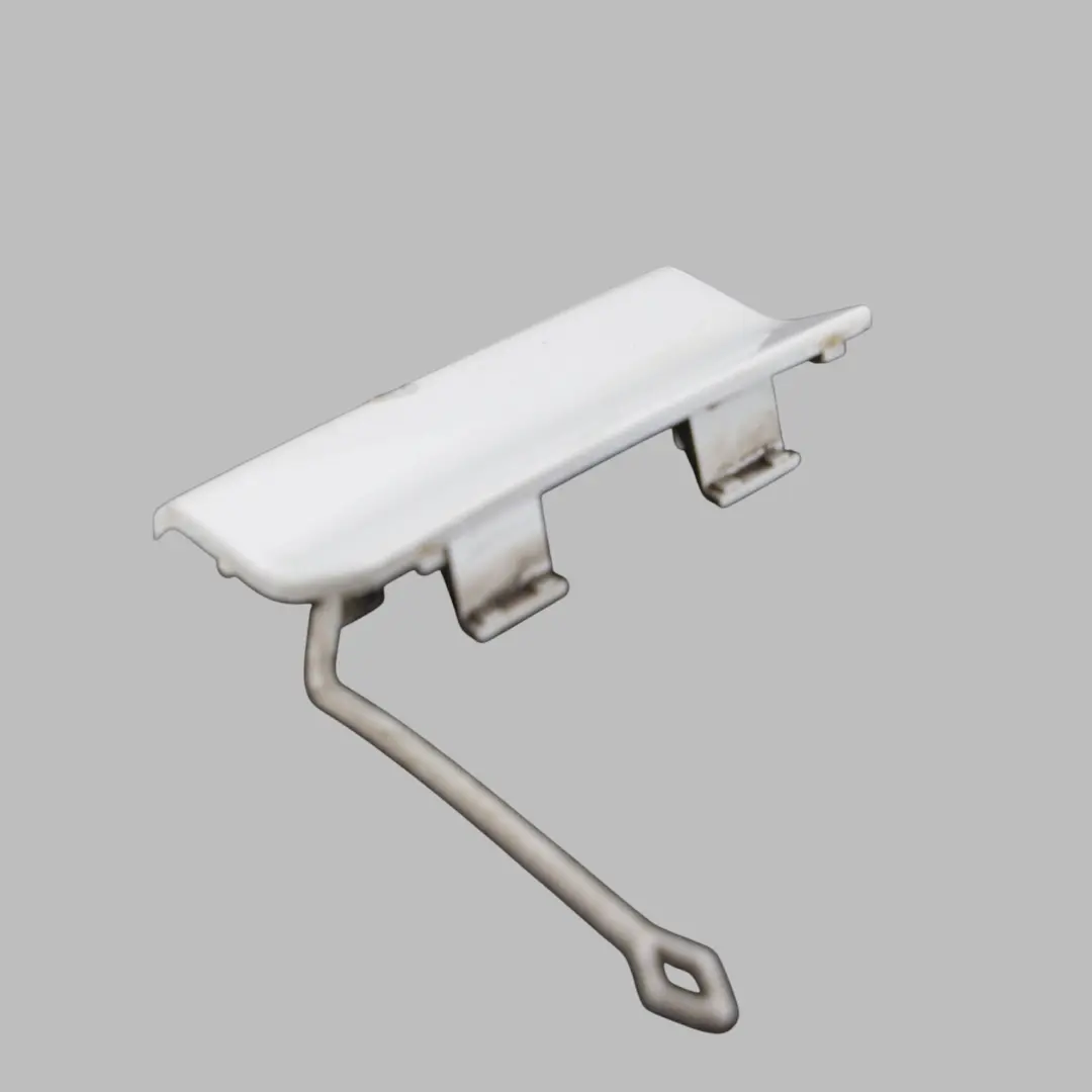 Mercedes W204 Rear Bumper Tow Hook Cover Trim Calcite White - 650 - SKU A2048850226-CW - Part number A2048850226