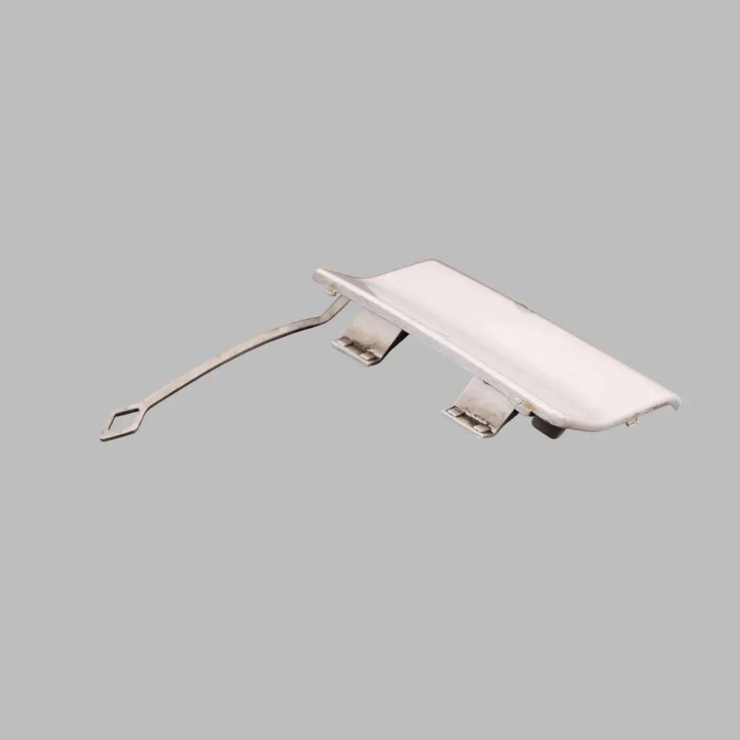 Mercedes W204 Rear Bumper Tow Hook Cover Trim Calcite White - 650 - SKU A2048850226-CW - Part number A2048850226