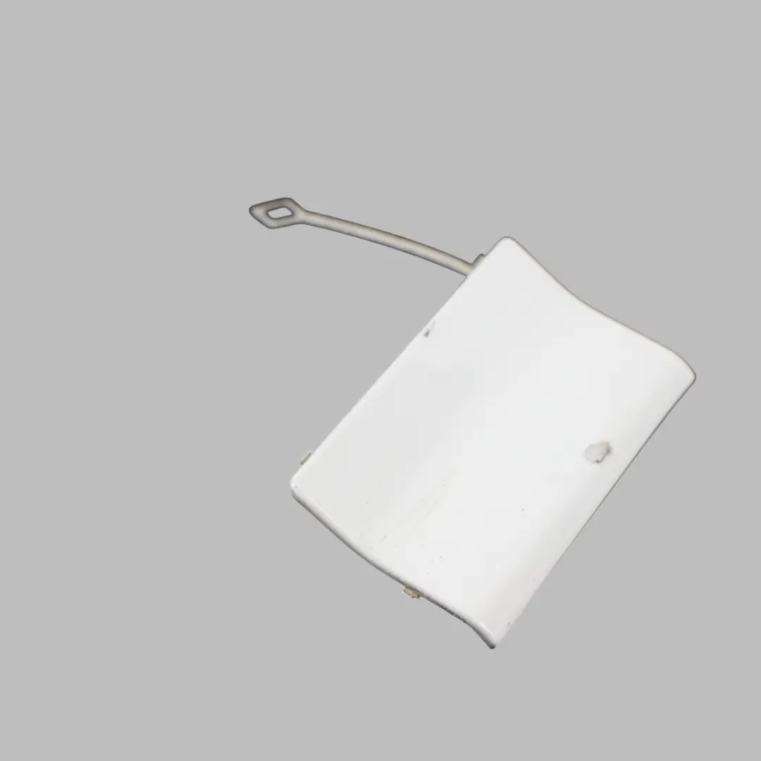 Bumper Tow Hook Cover Trim Calcite White - 650 to Mercedes W204 Rear with Part number A2048850226 Mercedes W204 Rear Bumper Tow Hook Cover Trim Calcite White - 650 - SKU A2048850226-CW - Part number A2048850226