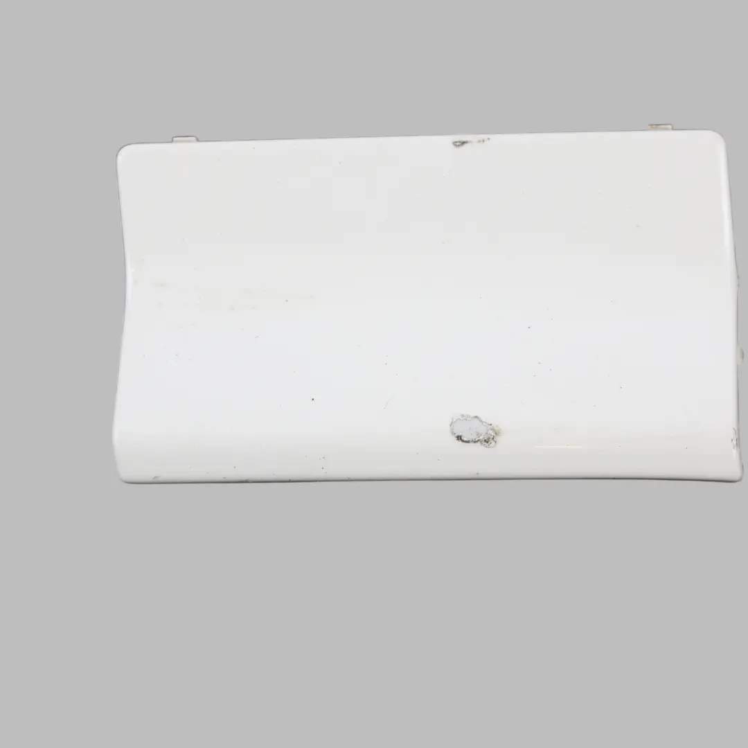 Bumper Tow Hook Cover Trim Calcite White - 650 to Mercedes W204 Rear with Part number A2048850226 Mercedes W204 Rear Bumper Tow Hook Cover Trim Calcite White - 650 - SKU A2048850226-CW - Part number A2048850226