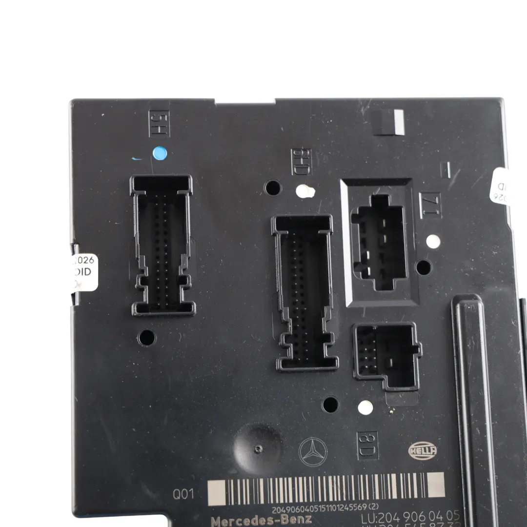 Front Fuse Relay Control Module Unit to Mercedes W204 with Part number A2049060405 Mercedes W204 Front Fuse Relay Control Module Unit - SKU A2049060405-1 - Part number A2049060405