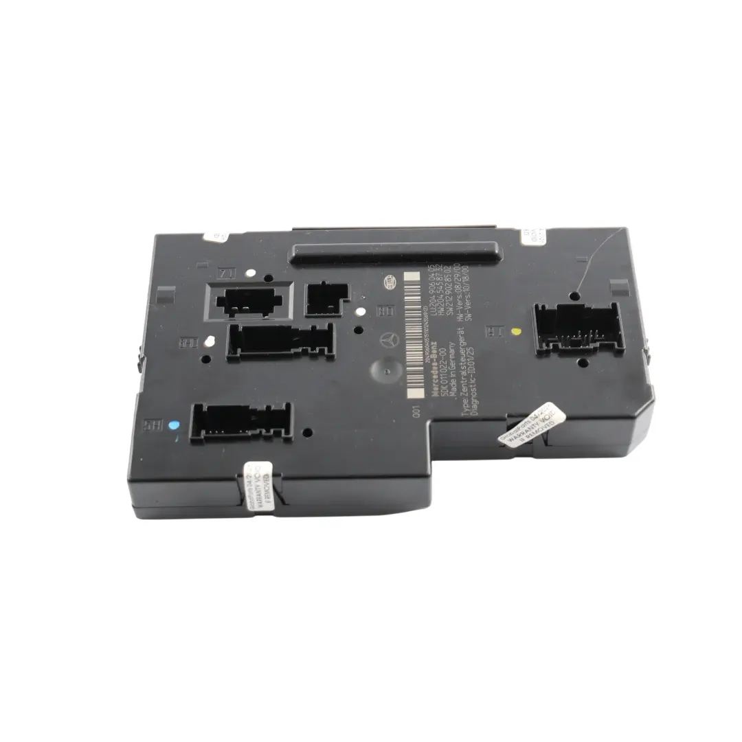 Mercedes W204 Front Fuse Relay Control Module Unit - SKU A2049060405-1 - Part number A2049060405