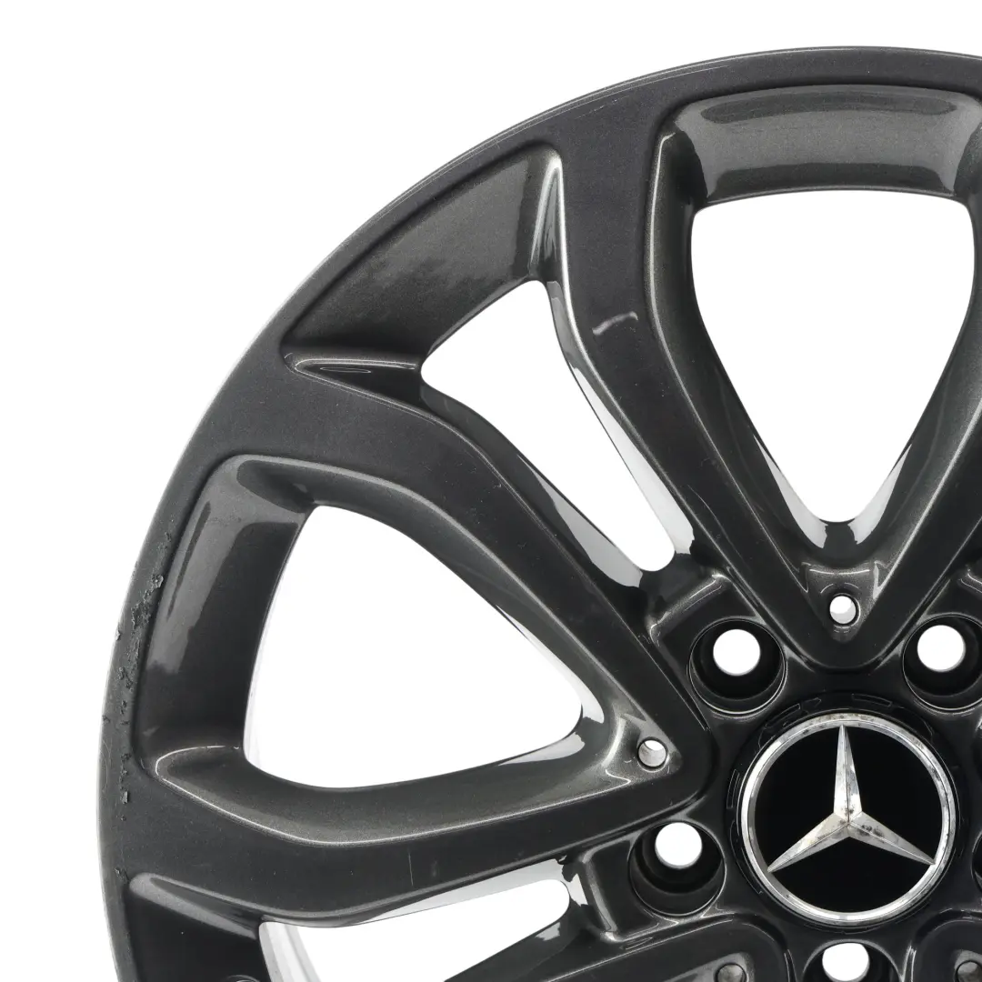 Mercedes W205 Jante Alliage 5-Double-Rayons 17" 7J ET:48,5 - SKU A2054010200-5 - Numéro de pièce A2054010200