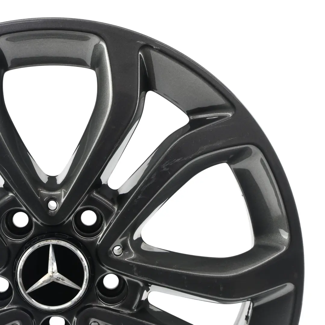 Mercedes W205 Felga Aluminiowa 5-Double-Spoke 17" 7J ET:48,5 - SKU A2054010200-5 - Numer Części A2054010200