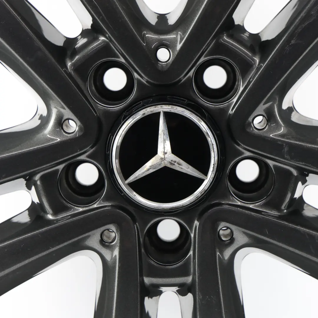 Felge Alu 5-Doppel-Speiche 17" 7J ET:48,5 für Mercedes W205 mit Teilenummer A2054010200 Mercedes W205 Felge Alu 5-Doppel-Speiche 17" 7J ET:48,5 - SKU A2054010200-5 - Teilenummer A2054010200