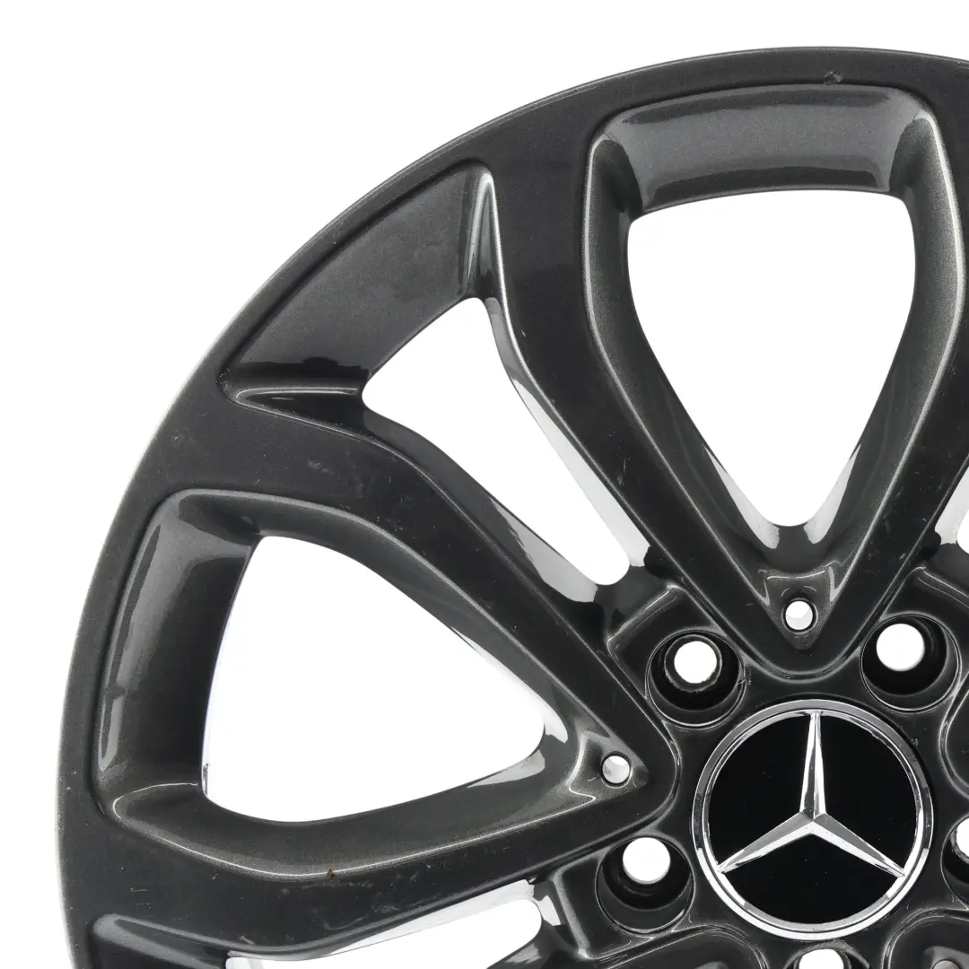 Llanta Aleación 5 Doble Radios 17" 7J ET:48,5 para Mercedes W205 con número de pieza A2054010200 Mercedes W205 Llanta Aleación 5 Doble Radios 17" 7J ET:48,5 - SKU A2054010200-6 - Número de pieza A2054010200