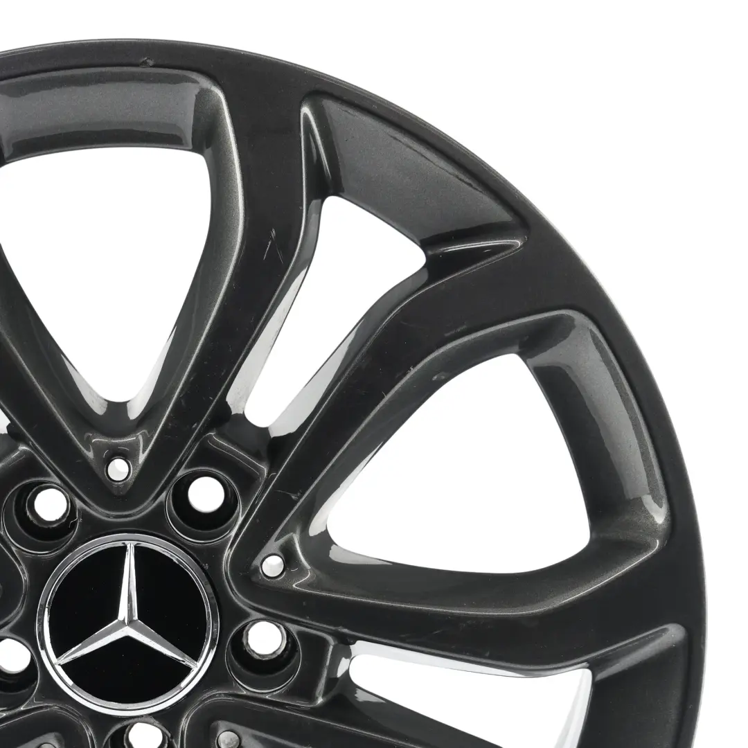 Mercedes W205 Llanta Aleación 5 Doble Radios 17" 7J ET:48,5 - SKU A2054010200-6 - Número de pieza A2054010200