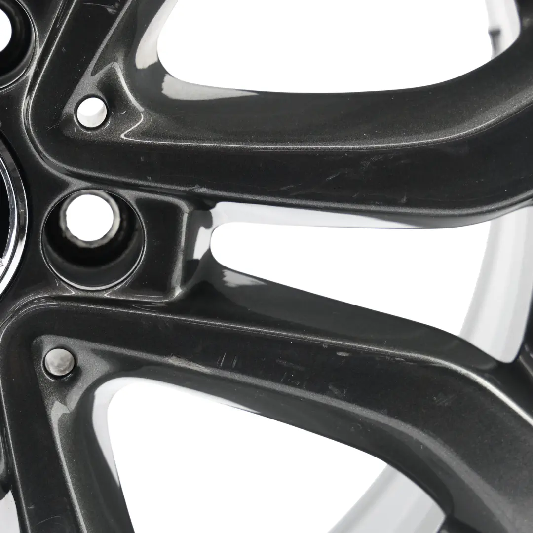 Alloy Wheel Rim 5 Double Spoke 17" 7J ET:48,5 to Mercedes W205 with Part number A2054010200 Mercedes W205 Alloy Wheel Rim 5 Double Spoke 17" 7J ET:48,5 - SKU A2054010200-6 - Part number A2054010200