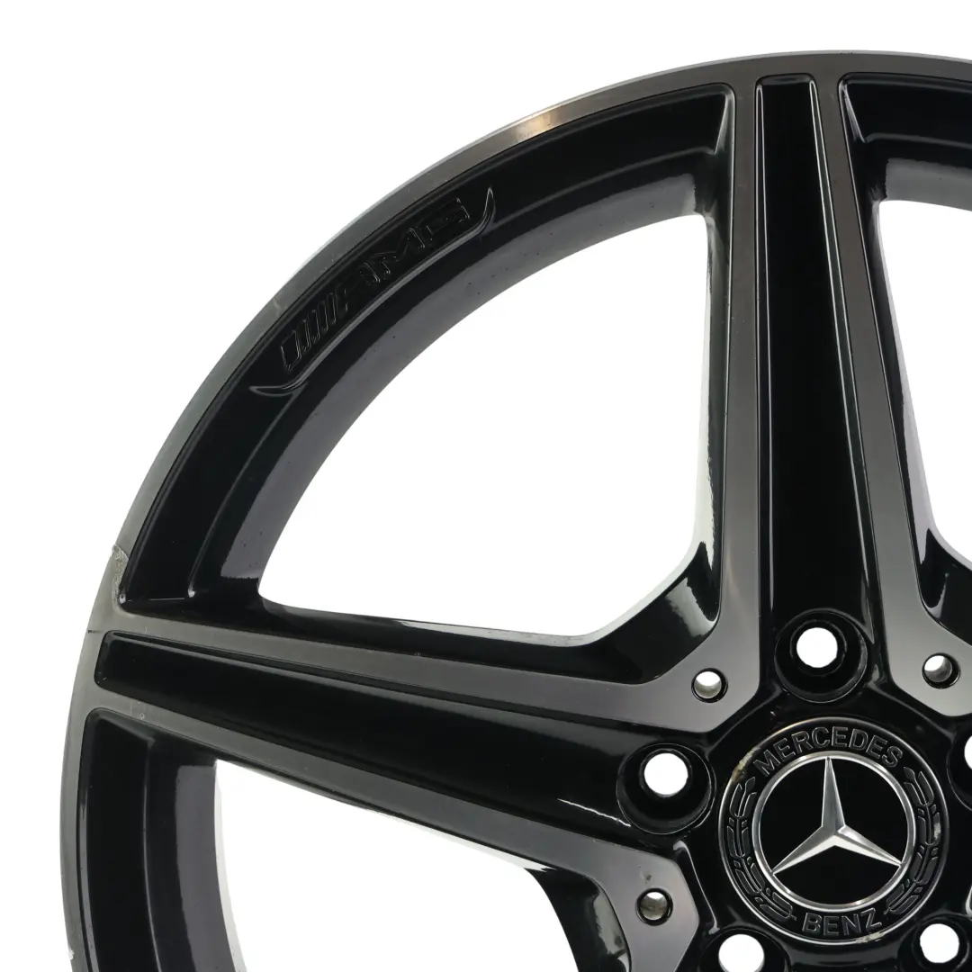 Rim Alloy 18" 8,5J ET:49 Star Spoke A2054012200 to Mercedes W205 Rear Wheel with Part number A2054017200 Mercedes W205 Rear Wheel Rim Alloy 18" 8,5J ET:49 Star Spoke A2054012200 - SKU A2054017200-1 - Part number A2054017200
