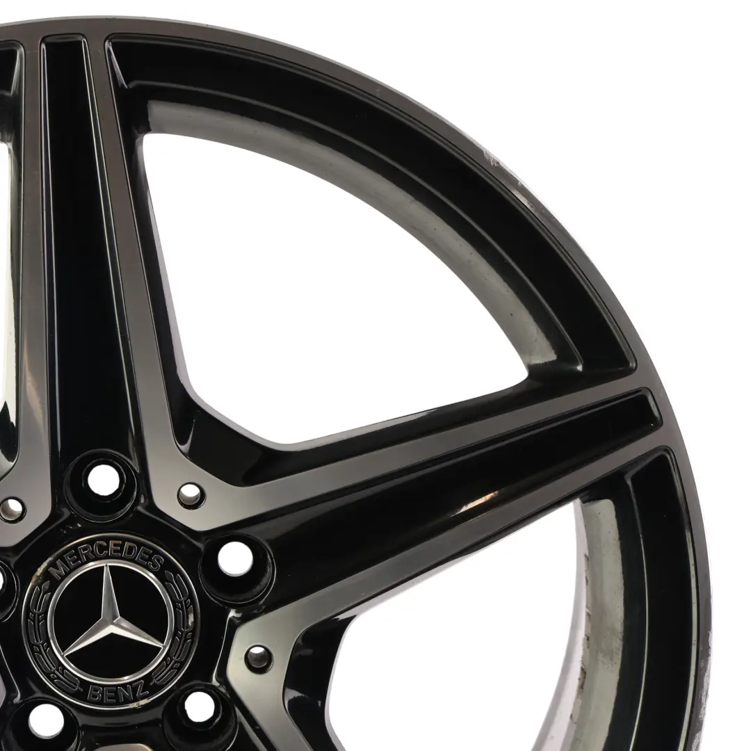 Rim Alloy 18" 8,5J ET:49 Star Spoke A2054012200 to Mercedes W205 Rear Wheel with Part number A2054017200 Mercedes W205 Rear Wheel Rim Alloy 18" 8,5J ET:49 Star Spoke A2054012200 - SKU A2054017200-1 - Part number A2054017200