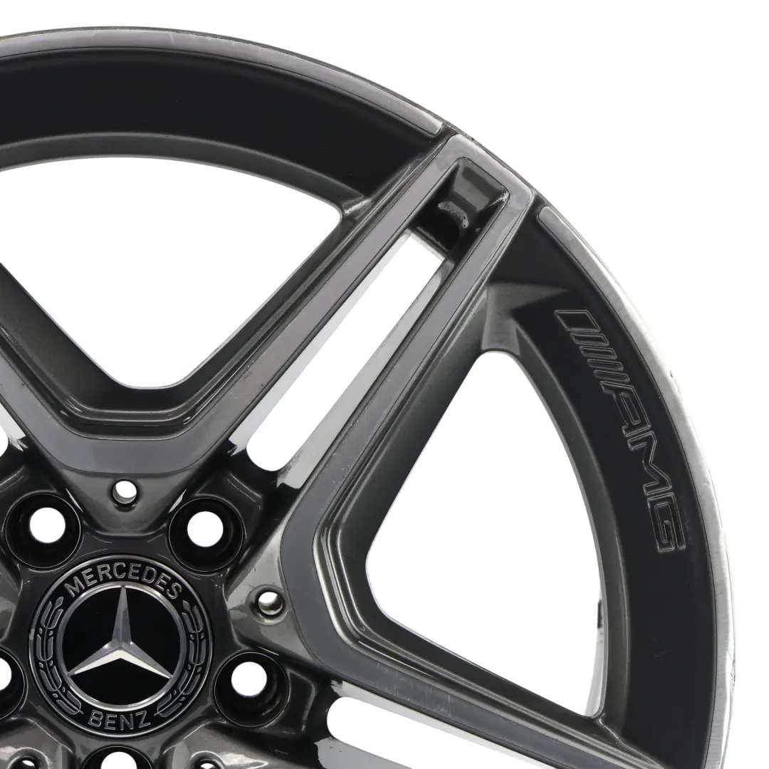 Mercedes W205 Alu Felge AMG 18" ET:44 7.5J 5 Doppelte Speiche - SKU A2054019500-4 - Teilenummer A2054019500
