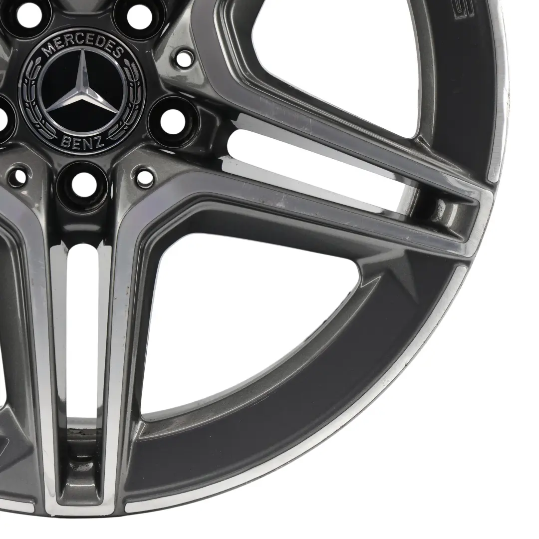 Mercedes W205 Alu Felge AMG 18" ET:44 7.5J 5 Doppelte Speiche - SKU A2054019500-4 - Teilenummer A2054019500