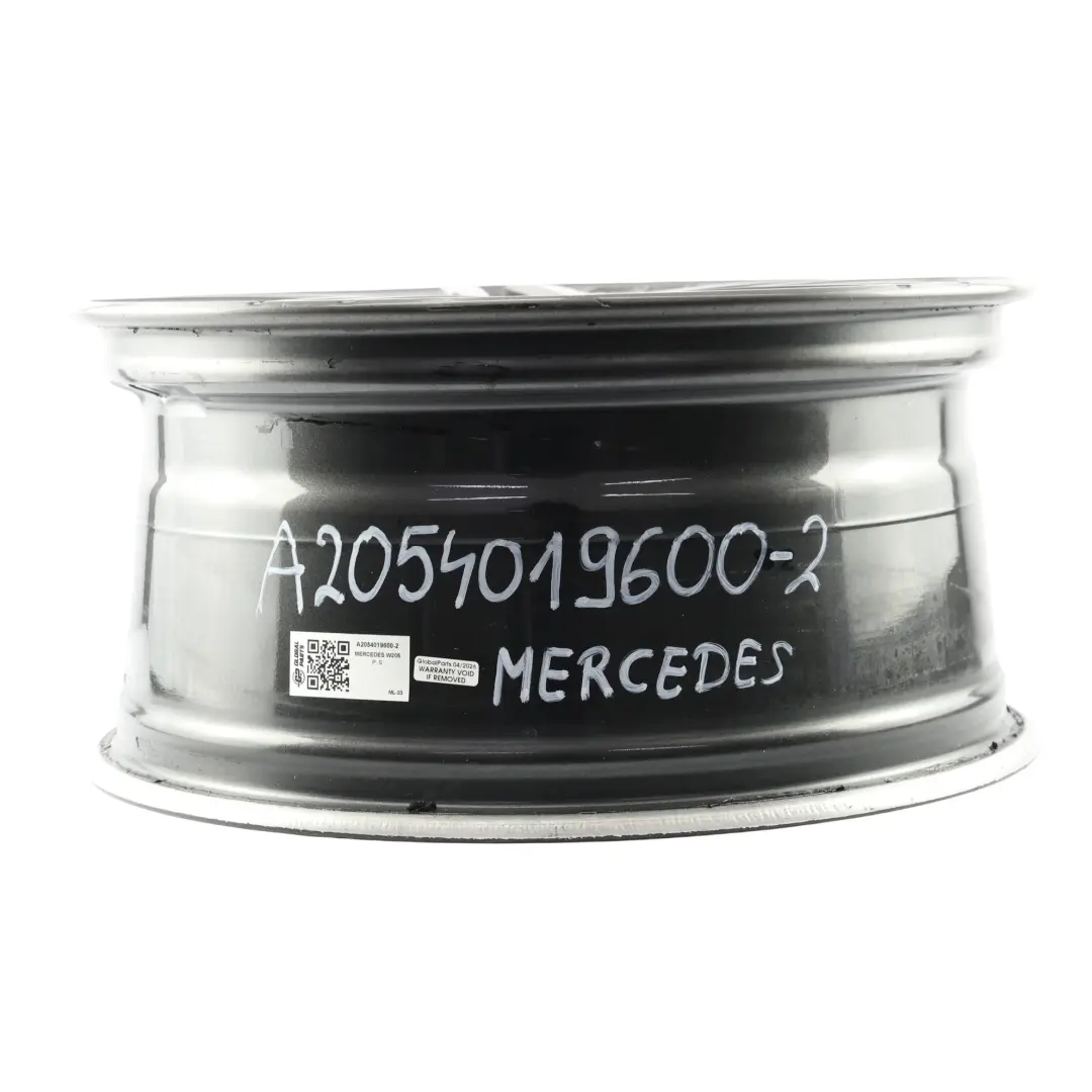 Alloy Wheel Rim AMG 18" ET:49 8,5J 5 Double Spoke to Mercedes W205 Rear with Part number A2054019600 Mercedes W205 Rear Alloy Wheel Rim AMG 18" ET:49 8,5J 5 Double Spoke - SKU A2054019600-2 - Part number A2054019600