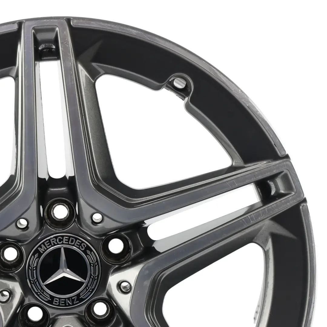 Mercedes W205 Rear Alloy Wheel Rim AMG 18" ET:49 8,5J 5 Double Spoke - SKU A2054019600-2 - Part number A2054019600