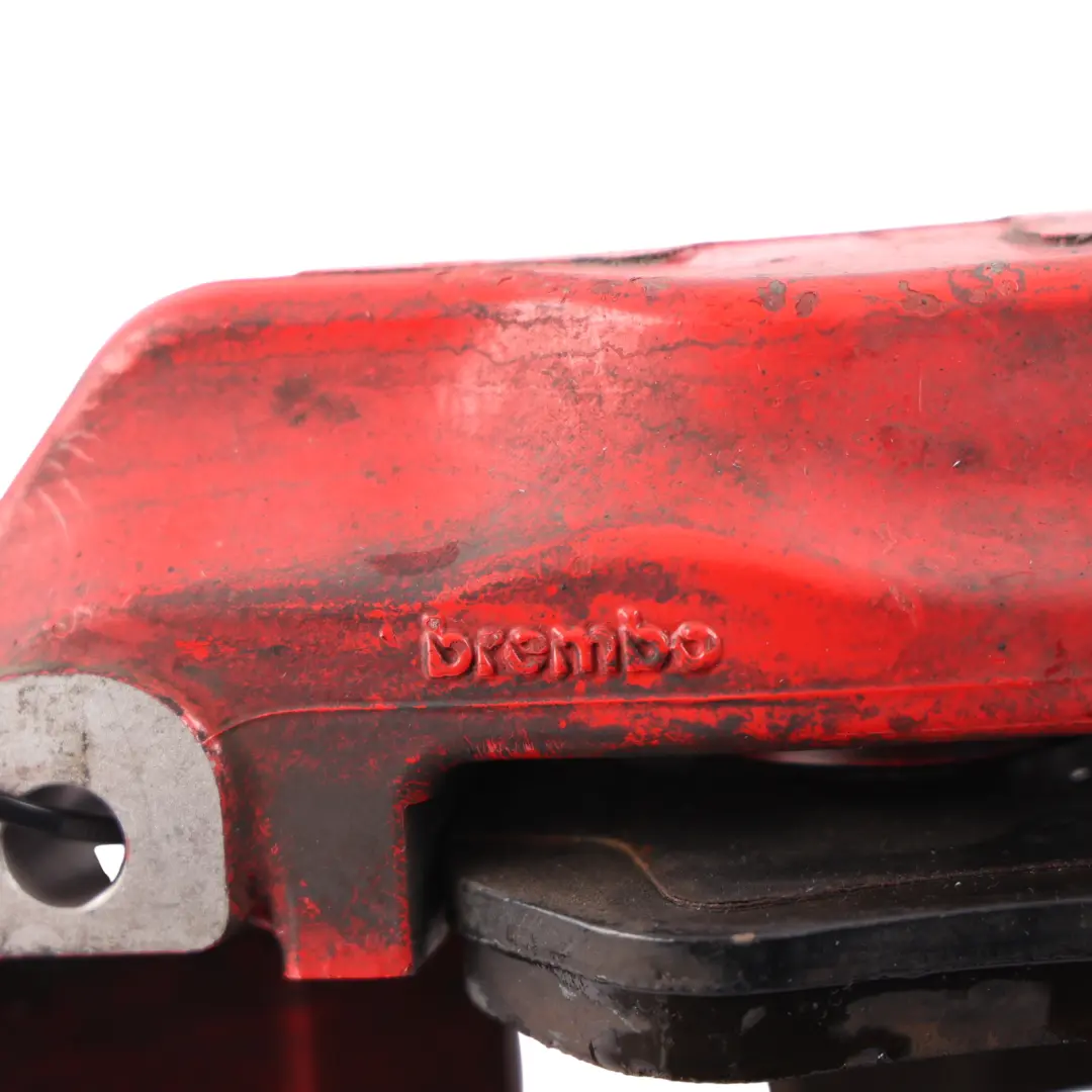 Mercedes W205 AMG Brake Caliper Front Left N/S Brembo Red - SKU A2054216998 - Part number A2054216998