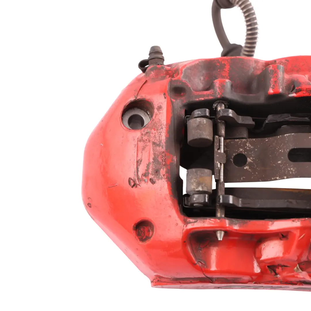 Mercedes W205 AMG Brake Caliper Front Left N/S Brembo Red - SKU A2054216998 - Part number A2054216998