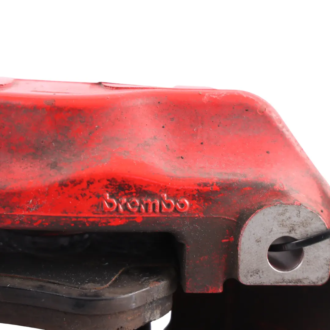 Mercedes W205 AMG Brake Caliper Front Right O/S Brake Brembo Red - SKU A2054217098 - Part number A2054217098