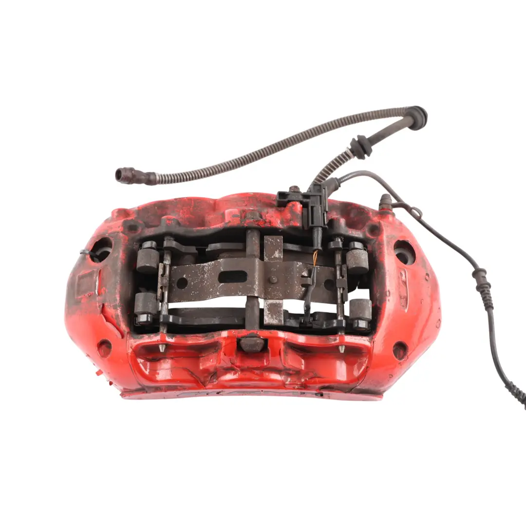 Mercedes W205 AMG Brake Caliper Front Right O/S Brake Brembo Red - SKU A2054217098 - Part number A2054217098