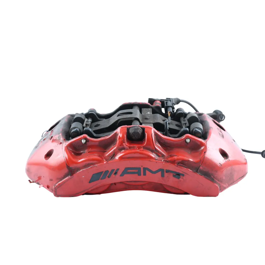 Mercedes W205 AMG Brake Caliper Front Right O/S Brake Brembo Red - SKU A2054217098 - Part number A2054217098