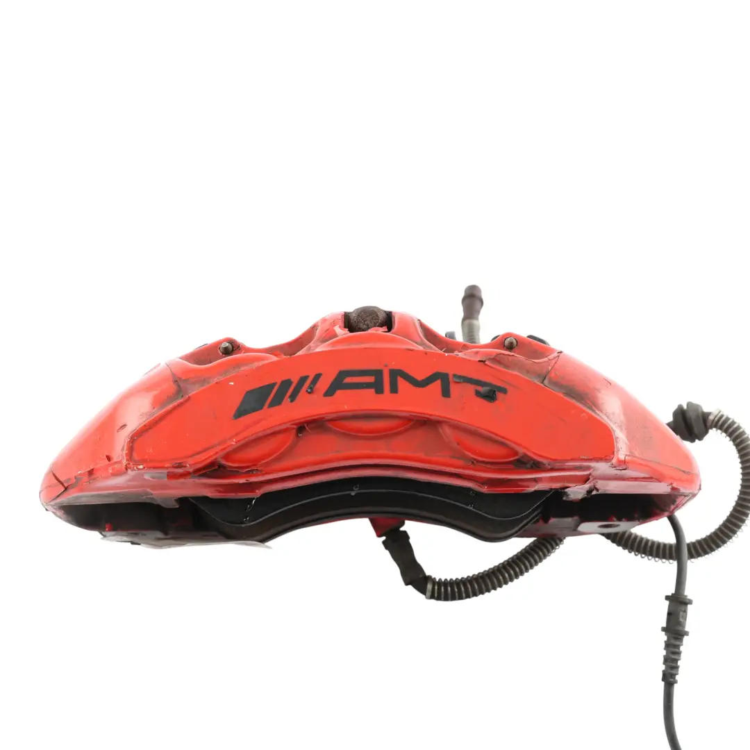 Mercedes W205 AMG Brake Caliper Front Right O/S Brake Brembo Red - SKU A2054217098 - Part number A2054217098