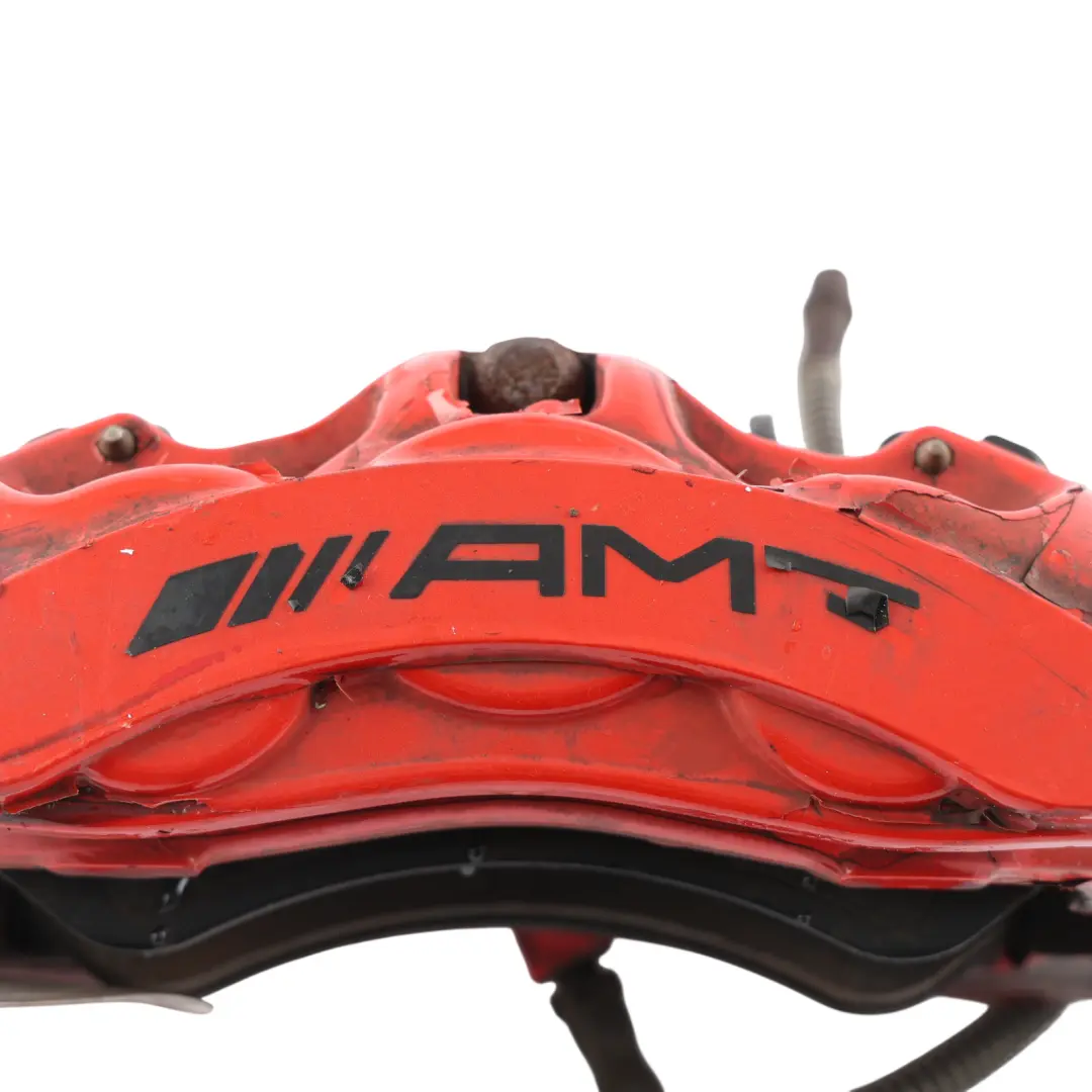 Brake Caliper Front Right O/S Brake Brembo Red to Mercedes W205 AMG with Part number A2054217098 Mercedes W205 AMG Brake Caliper Front Right O/S Brake Brembo Red - SKU A2054217098 - Part number A2054217098