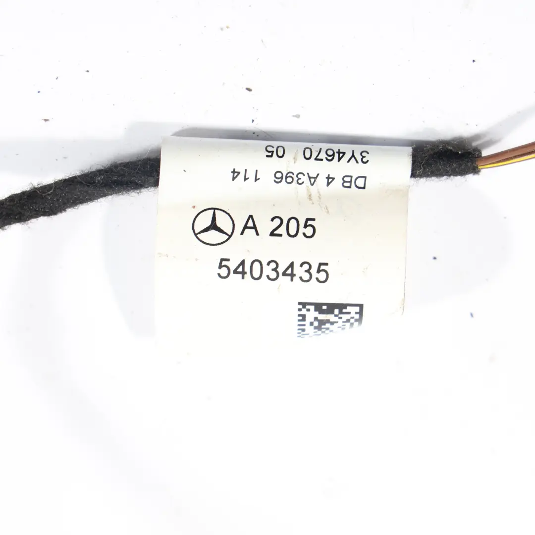 Mercedes S205 W205 Faisceau Câble Éclairage Habitacle Avant Droit - SKU A2055403435 - Numéro de pièce A2055403435