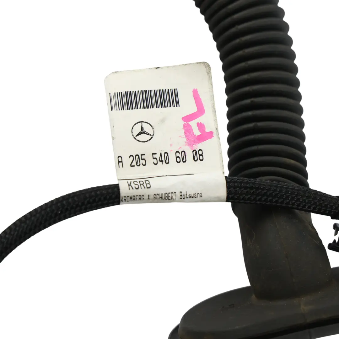 Door Wiring Loom Harness Cable Front Left Right N/O/S to Mercedes W205 with Part number A2055406008 Mercedes W205 Door Wiring Loom Harness Cable Front Left Right N/O/S - SKU RHD-A2055406008 - Part number A2055406008