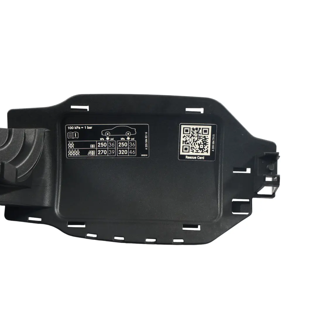 Tapa Depósito Combustible Motor Gasolina para Mercedes C205 con número de pieza A2056304504 Mercedes C205 Tapa Depósito Combustible Motor Gasolina - SKU A2056304504 - Número de pieza A2056304504