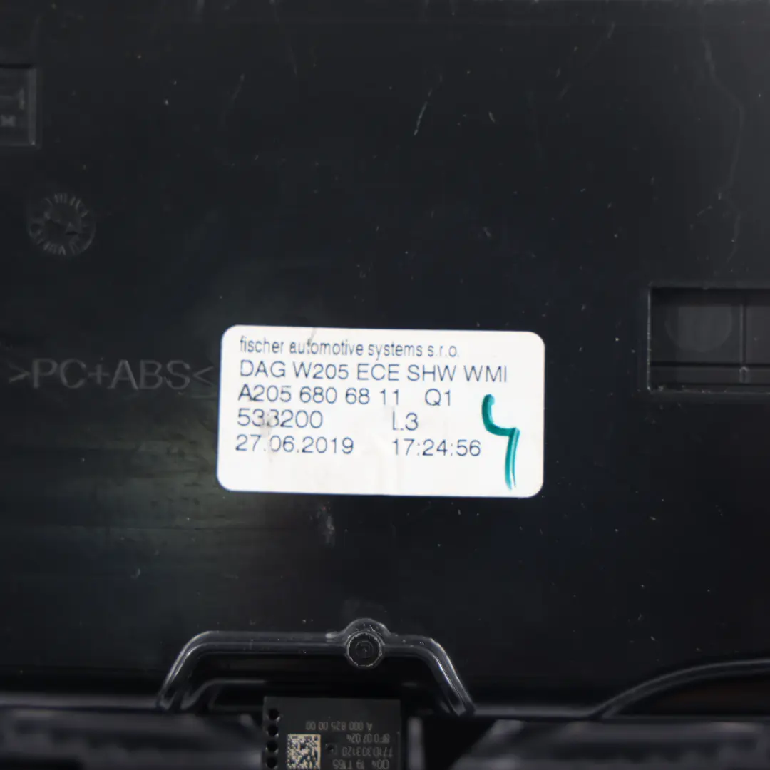 Assemblaggio Rivestimento Console Centrale per Mercedes W205 con numero di parte A2056806811 Mercedes W205 Assemblaggio Rivestimento Console Centrale - SKU A2056806811-1 - Numero di parte A2056806811