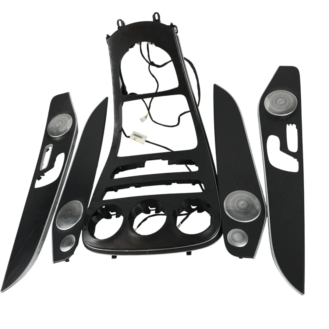 Mercedes W205 Tür Mittelkonsole Zierleiste SET KIT Eiche 2B35 - SKU A2056808707-1 - Teilenummer A2056808707