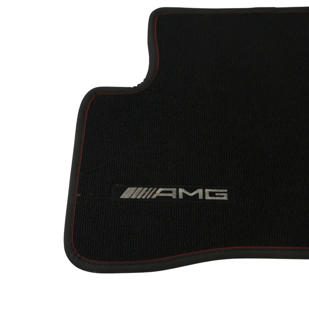 Floor Mats Rear Left Right N/O/S SET to Mercedes W205 AMG with Part number A2056844300 Mercedes W205 AMG Floor Mats Rear Left Right N/O/S SET - SKU A2056844300-1 - Part number A2056844300