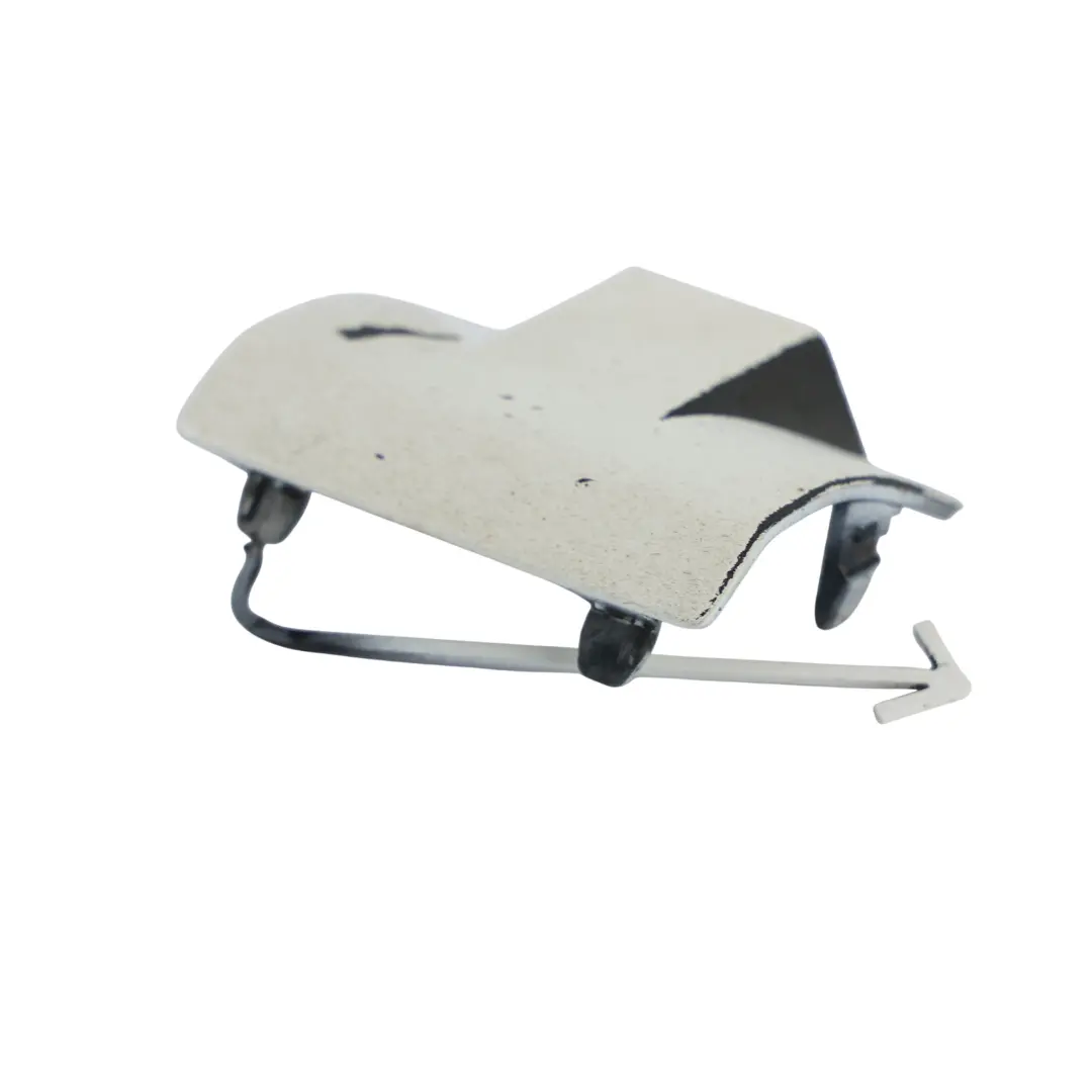 Mercedes W205 Front Side Skirt Cover Cap Left N/S Polar White - 149 A2056980330 - SKU A2056980130-POL - Part number A2056980130