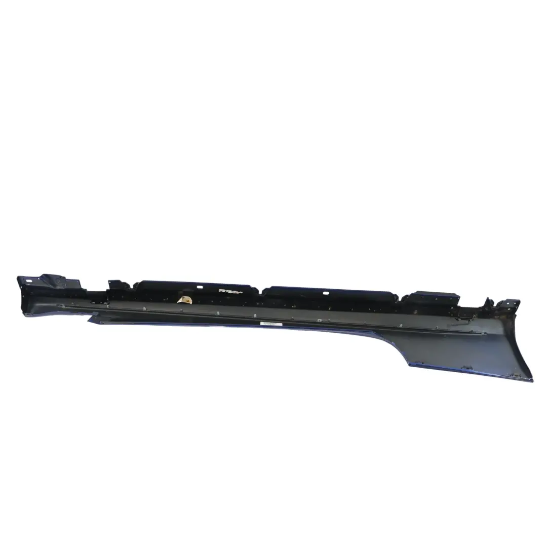 Mercedes C205 Side Skirt AMG Left N/S Door Sill Cover Brilliant Blue - 896 - SKU A2056980300-BRB - Part number A2056980300